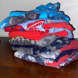 Pajama bundle of 4- young boys, age 5 to 7